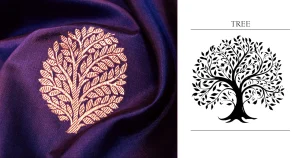 mithransilks tree motif