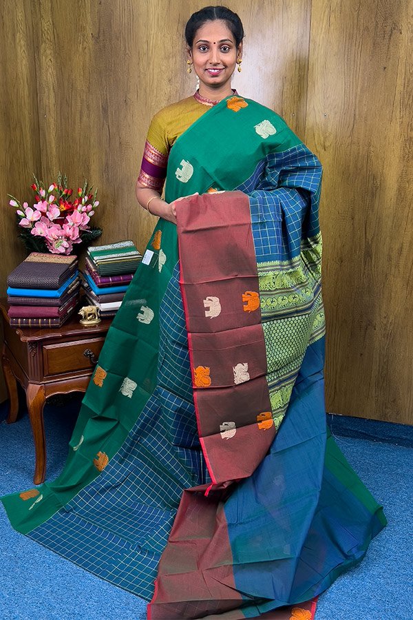pure cotton saree