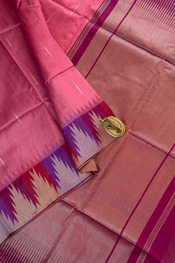semi tussar saree