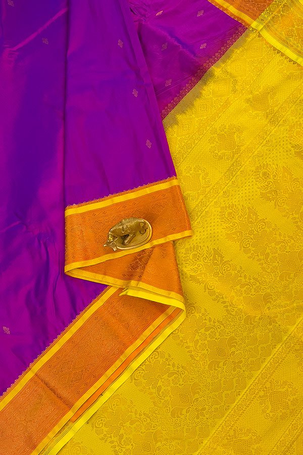 semi kanchi silk saree