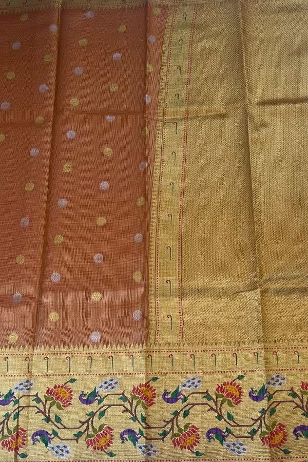 Kota doria saree pallu