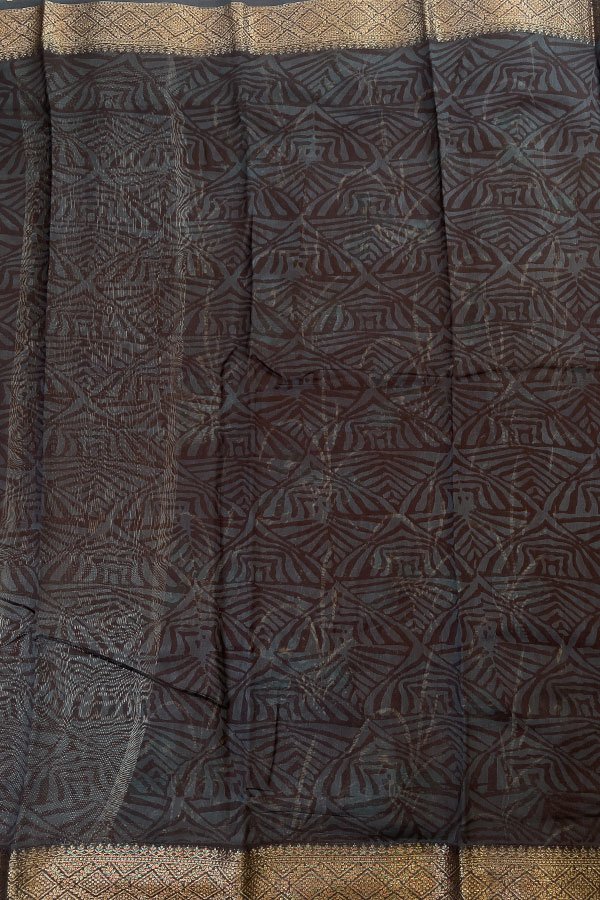 chanderi silk cotton blouse