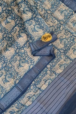 chanderi silk cotton saree