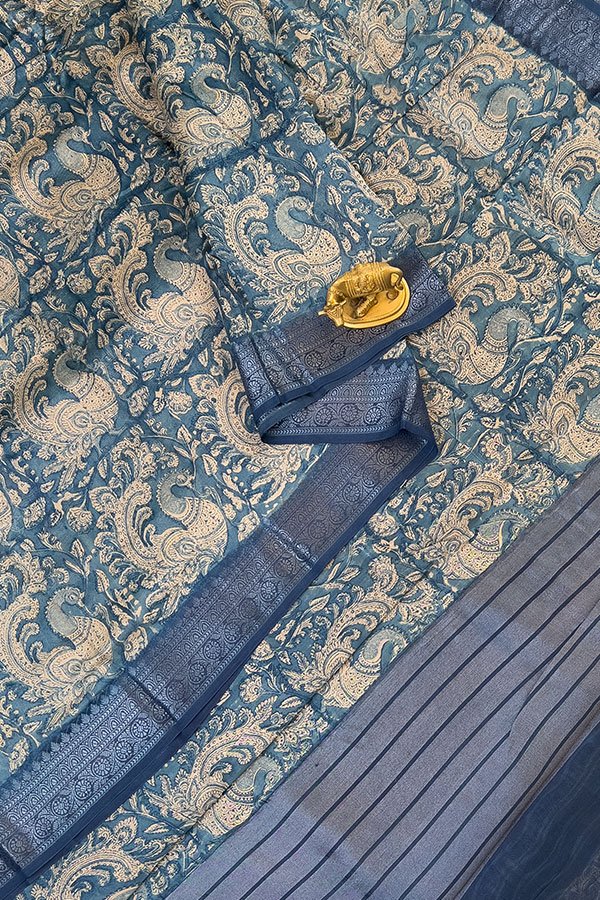 chanderi silk cotton saree