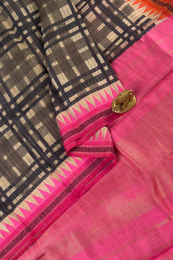 Pure Tussar Silk Saree