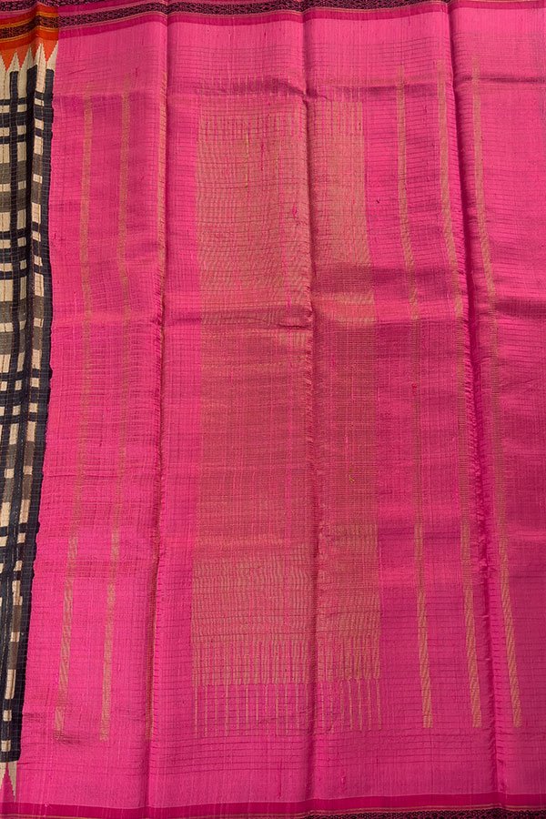 Pure Tussar Silk Saree Pallu