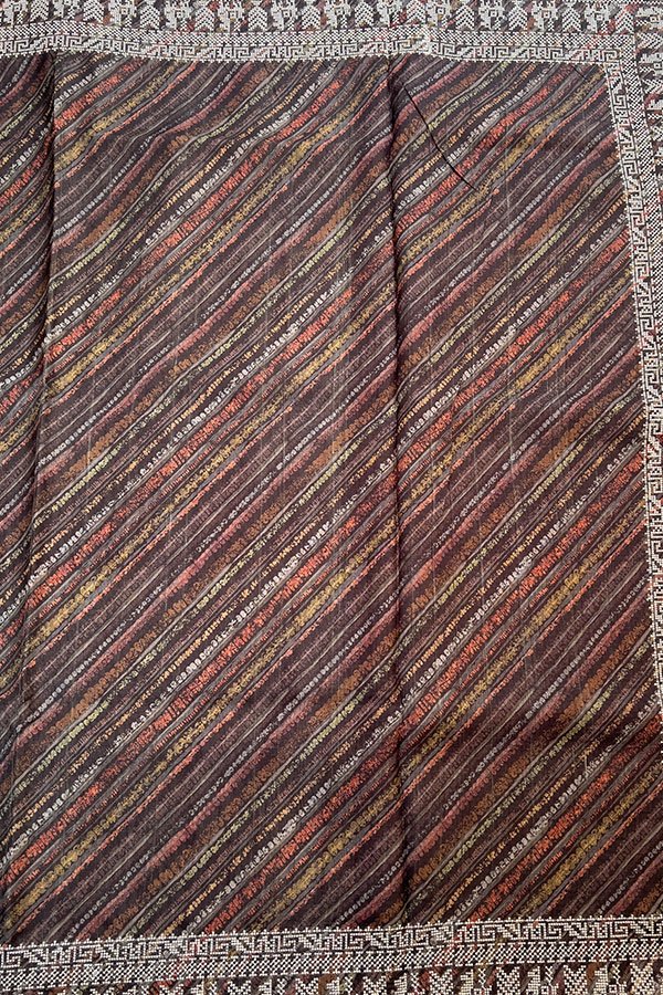 semi tussar saree pallu