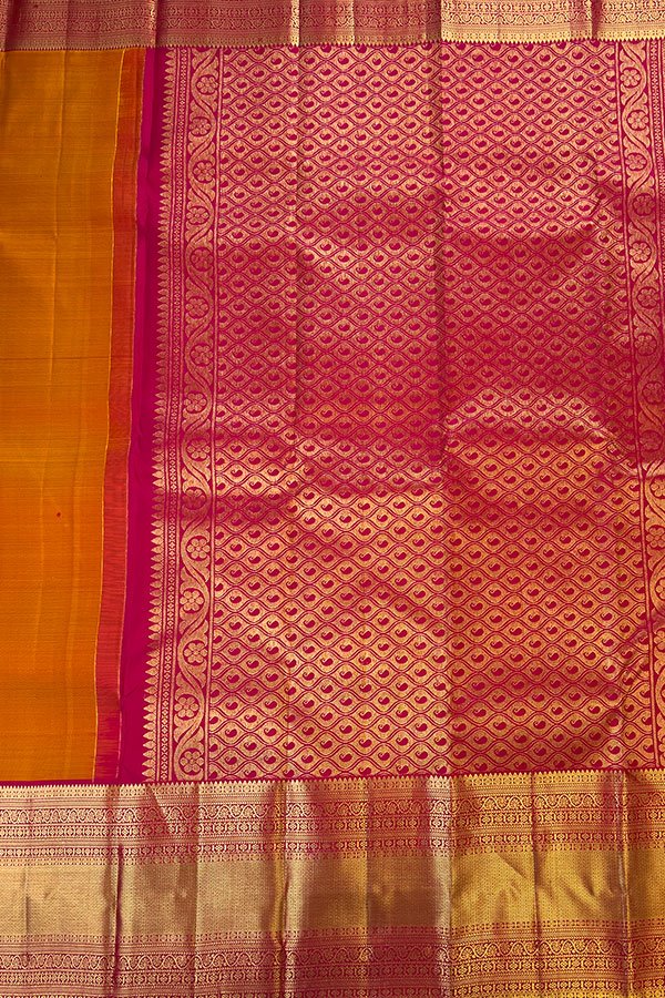 pure kanchi silk saree pallu