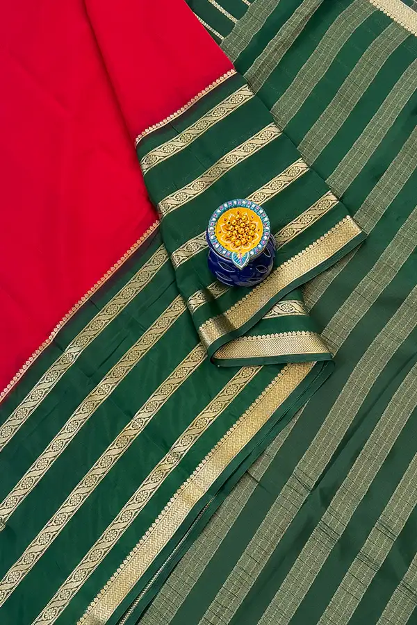 mysore crepe silk saree