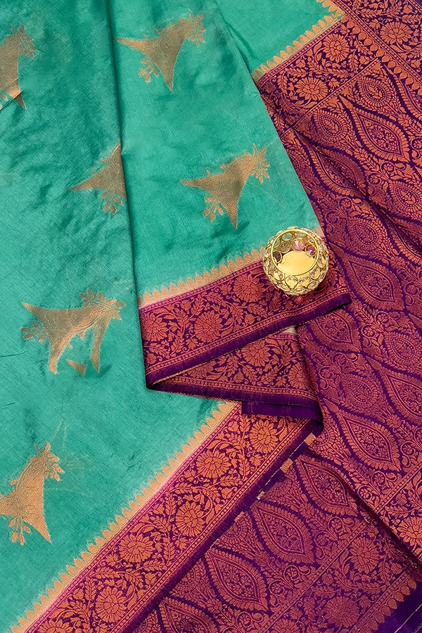 Tussar Banarasi saree