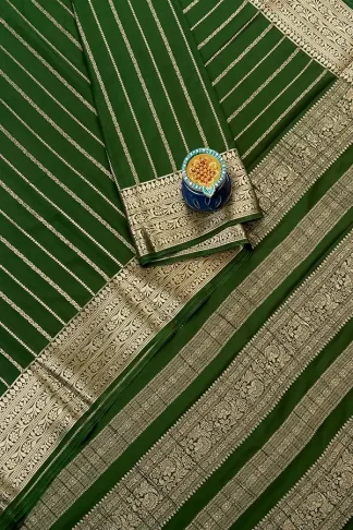 mysore crepe silk saree