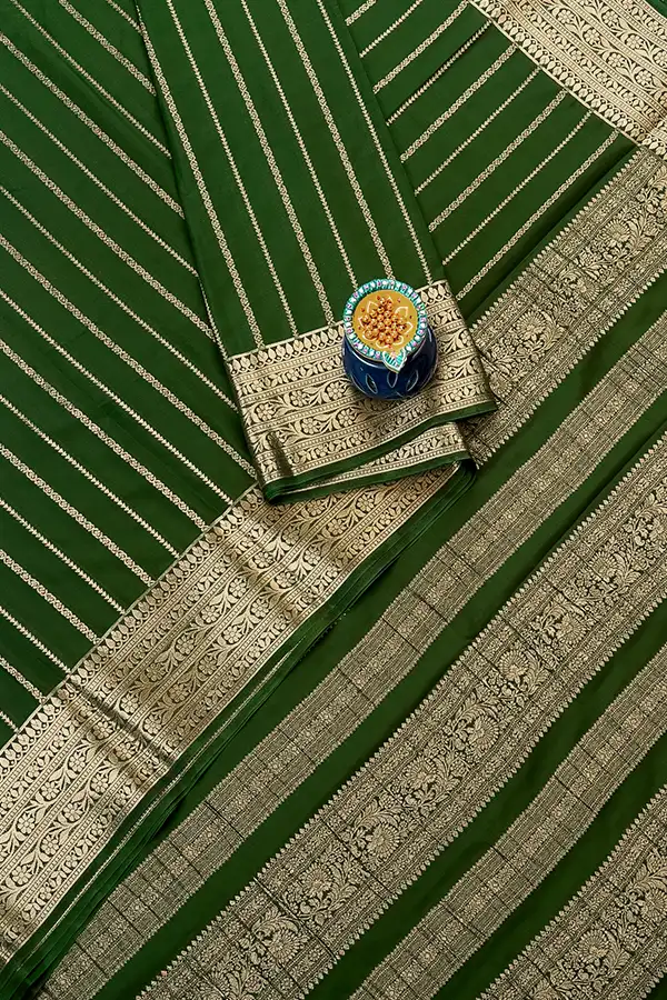 mysore crepe silk saree