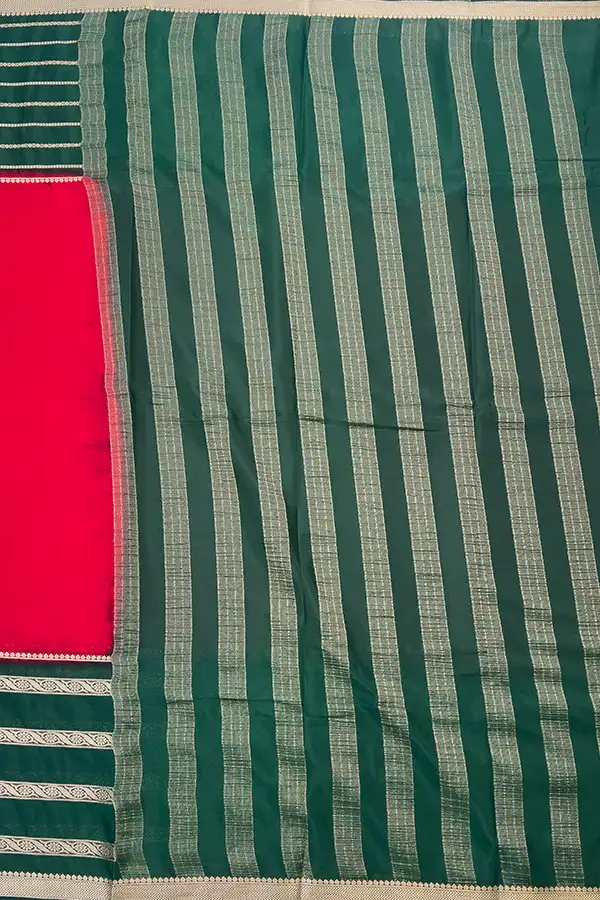 mysore crepe silk saree pallu