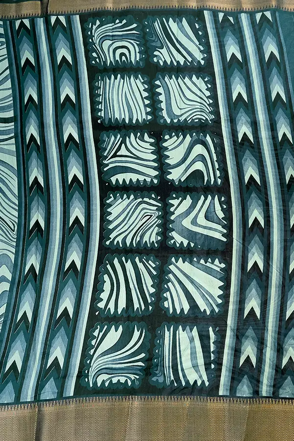 semi dola silk saree pallu