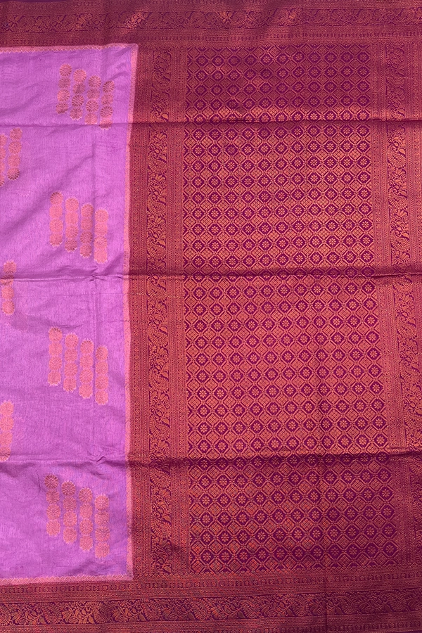 Tussar Banarasi saree pallu