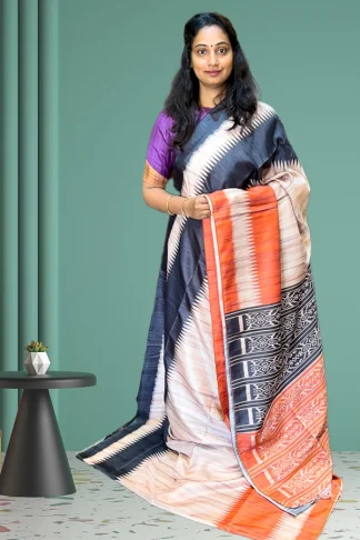 semi tussar saree