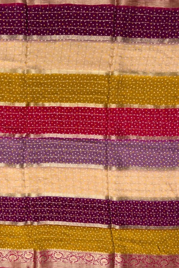 viscose georgette saree