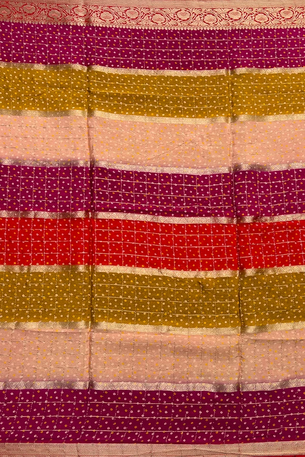 viscose georgette saree