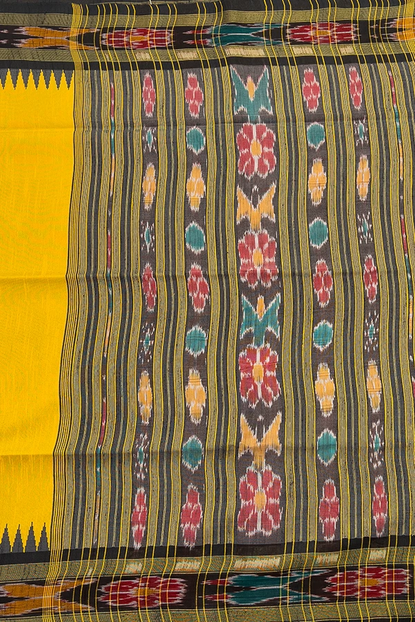 semi raw silk saree pallu