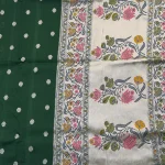 jute tussar silk saree pallu