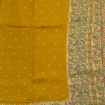 jute tussar silk saree pallu