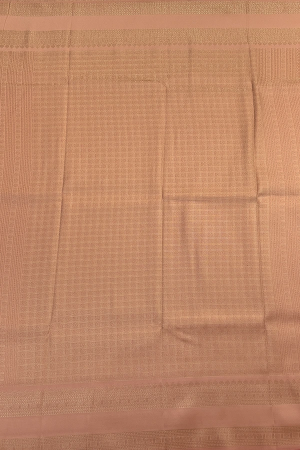 semi kanchi silk saree pallu