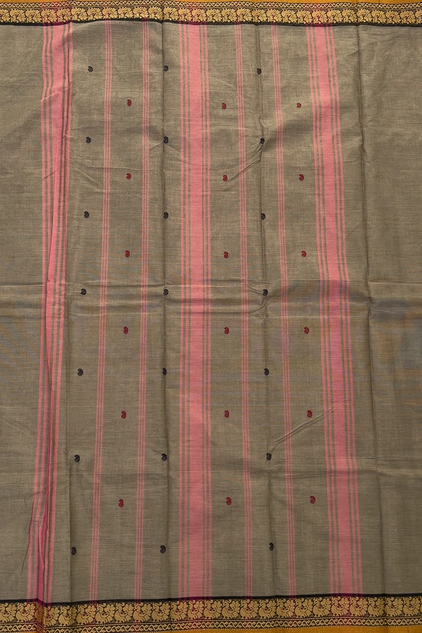 chettinad cotton saree pallu