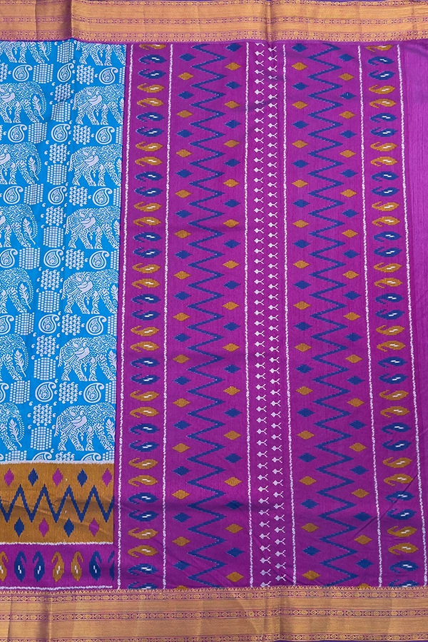semi-patola-pallu