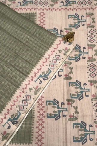 Tussar Saree
