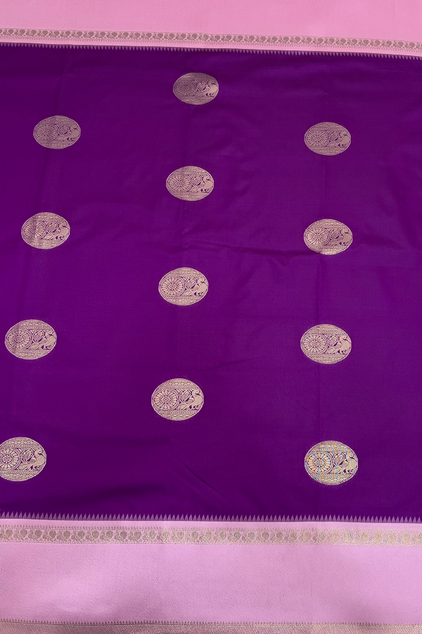 Semi Kanchi Silk Saree