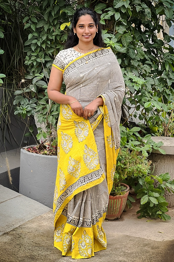 Mulmul Cotton Saree