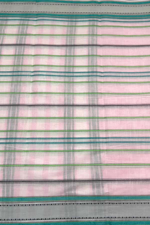 Striped Ponduru Kanchi Cotton