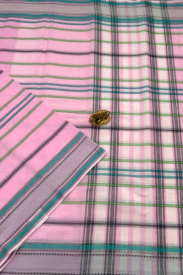 Striped Ponduru Kanchi Cotton