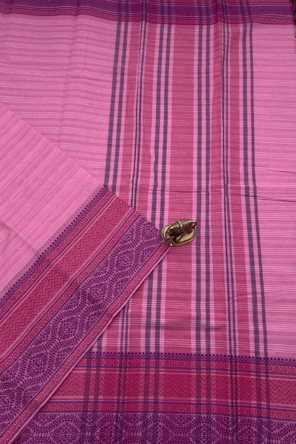 Striped Ponduru Kanchi Cotton