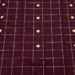 Checked Kanchi Cotton Saree