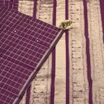 Handloom Checked Kanchi Cotton Saree