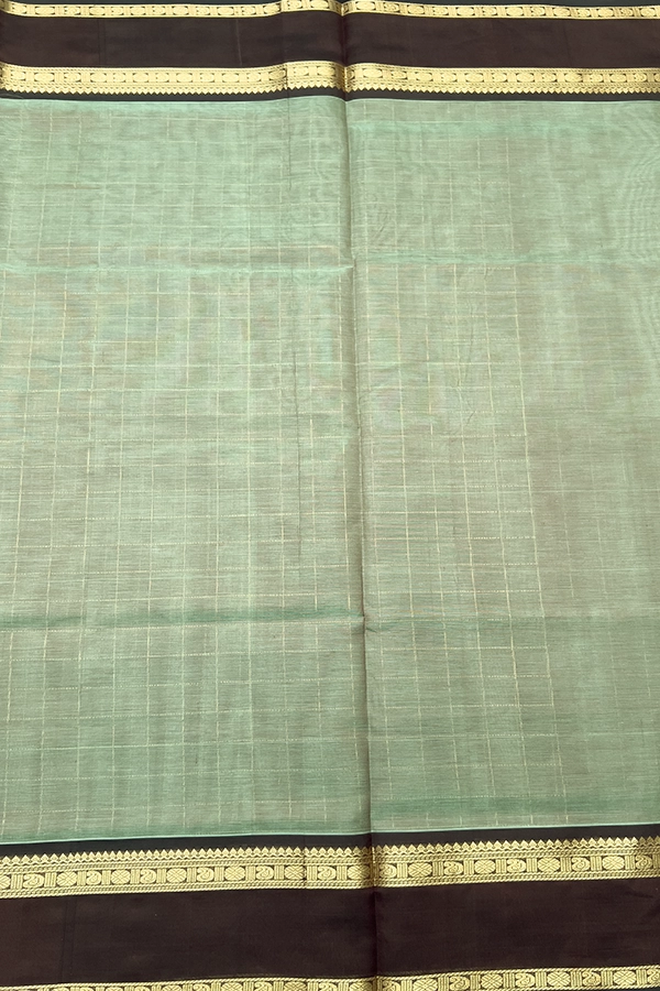 Checked Kanchi Pure Silk Cotton