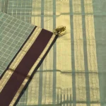 Checked Kanchi Pure Silk Cotton