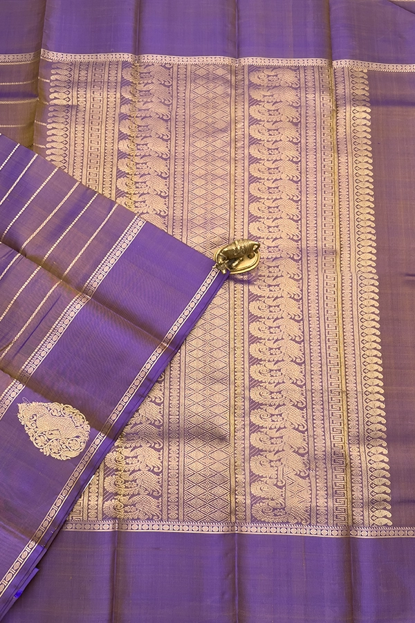 Veldhari Zari Kanchipuram Pure Silk Saree