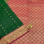 Kanchipuram Silk in green and maroon