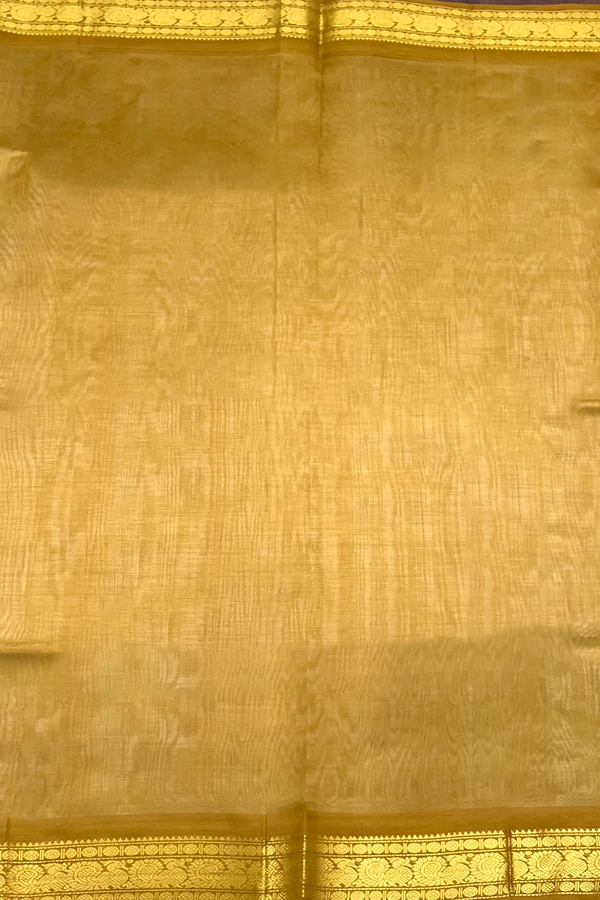 Silk Cotton Saree pastel green