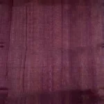 Checked Korvai Silk Cotton in peach