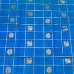 Silk Cotton Saree in Cerulean Blue