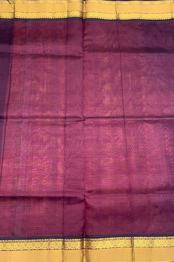 Kuppadam Silk Cotton in Orange
