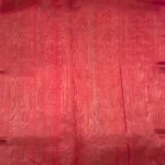 Kuppadam Silk Cotton in pista green and crimson