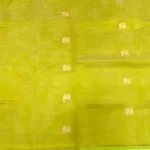 Kanchi Pure Silk Cotton in parrot green
