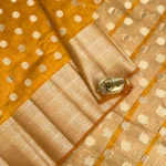 Semi Raw Silk in Marigold Orange