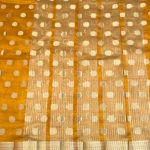 Semi Raw Silk in Marigold Orange