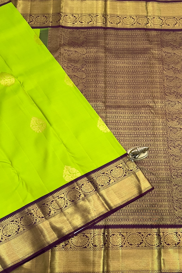 Green Kanchipuram Silk - main