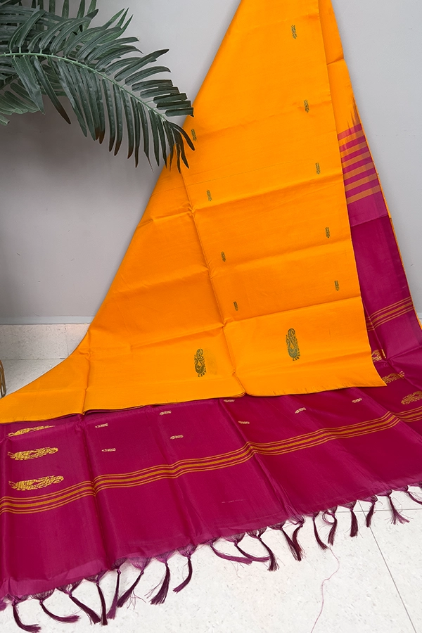 Banana Pith in Golden Orange